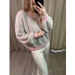 Sweter Elio, kremowo-taupe