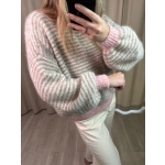 Sweter Elio, kremowo-taupe