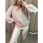 Sweter Elio, kremowo-taupe