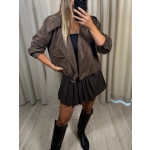 Kurtka Dikdik II, EcoZamsz, czekoladowa