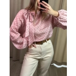 Koszula Piselli, pudrowy róż