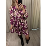 Sukienka "Impala" Kółka Purpurowa