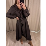 Sukienka Prima, czekoladowa