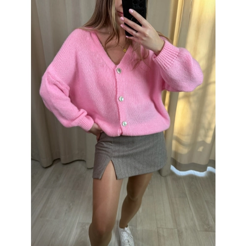 Sweter Carmella, cukierkowy róż