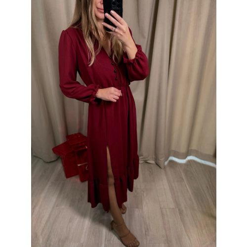 Sukienka Chieri, bordowa