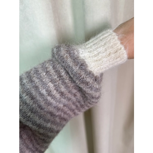 Sweter Elio, taupe-cappuccino