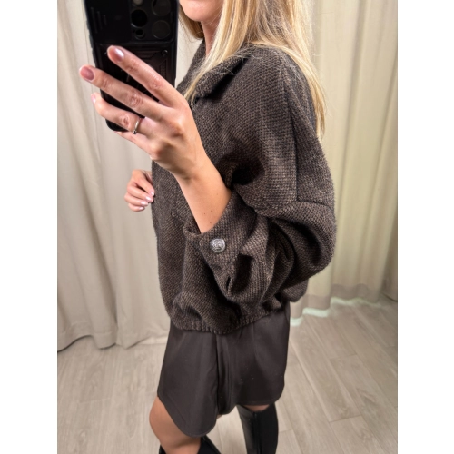 Kurtka Tori II, czekoladowa