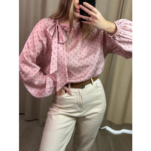 Koszula Piselli, pudrowy róż