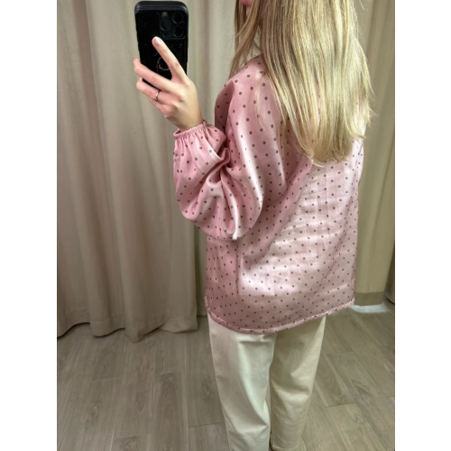 Koszula Piselli, pudrowy róż