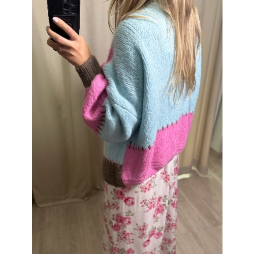 Sweter Enzo, niebieski